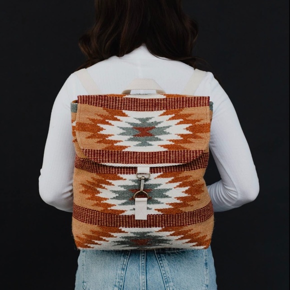 NEW Panache Apparel Aztec Backpack Purse - Picture 1 of 5